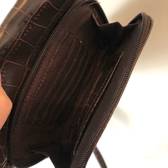 Nine West NWOT Earth Brown Vegan Reptile Snake - Picture 4 of 9